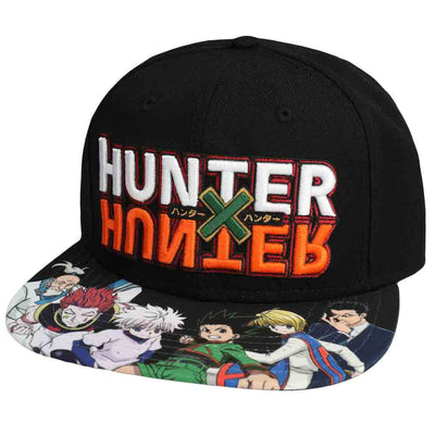 Hunter X Hunter Logo Flat Bill Snapback - Clothing - Hats