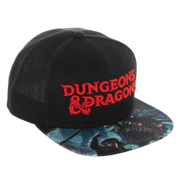 Dungeons & Dragons Flat Bill Snapback - Clothing - Hats