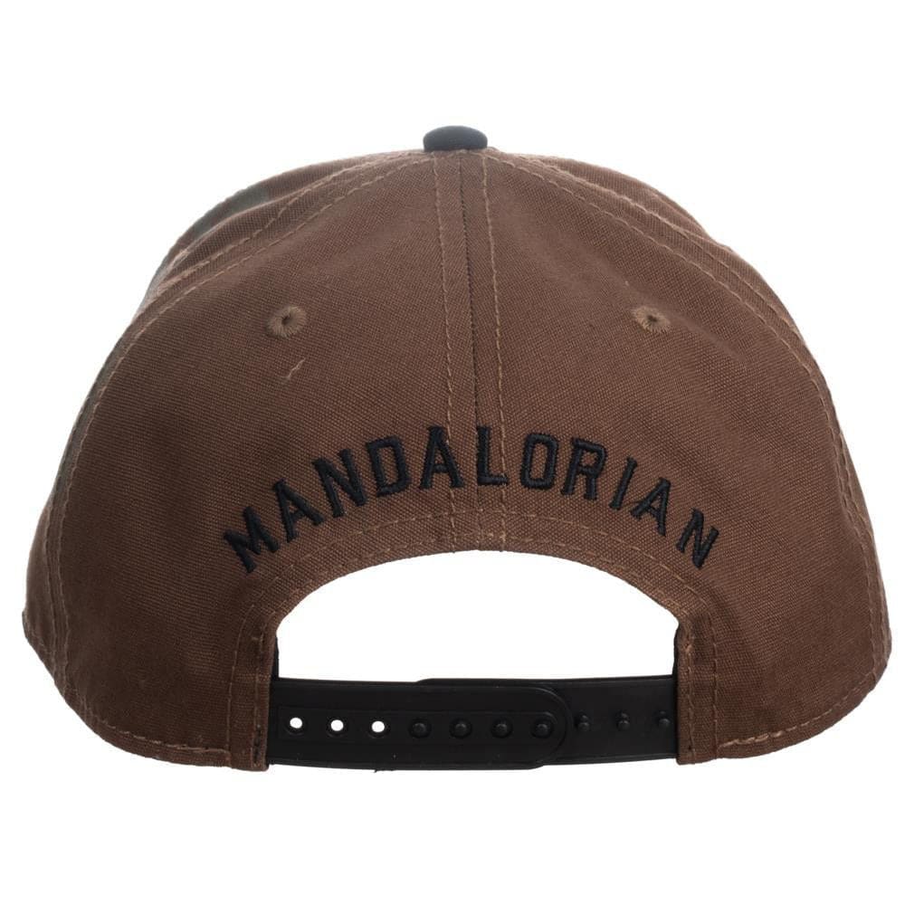 Star Wars The Mandalorian Pre-Curved Snapback - Clothing - 