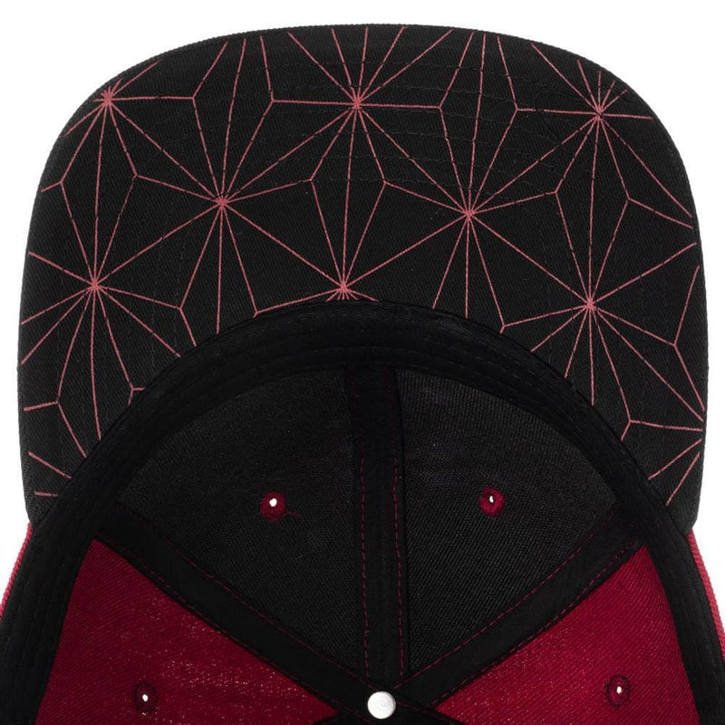 Demon Slayer Sublimated Patch Pre-Curved Snapback - Clothing
