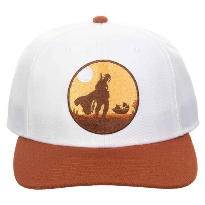 Star Wars The Mandalorian Child Pre-Curved Snapback - 
