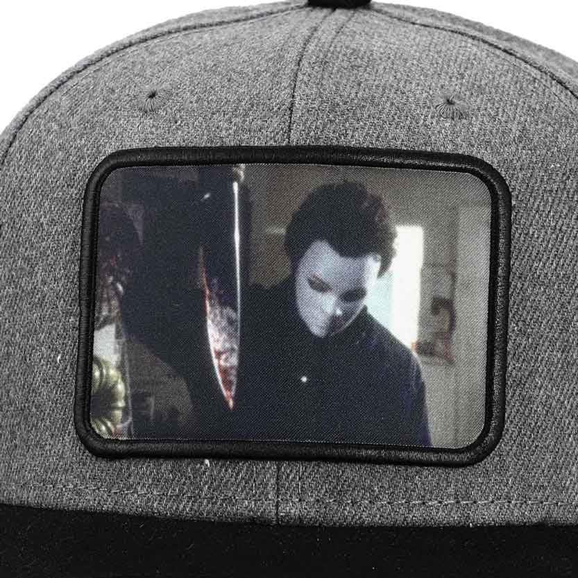 Halloween Michael Myers Sublimated Patch Pre-Curved Snapback