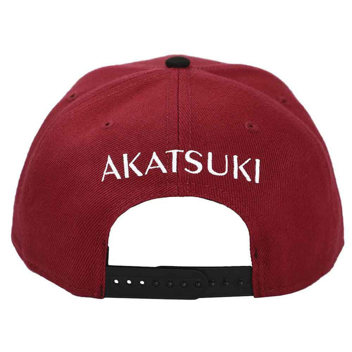 Naruto Akatsuki Cloud Pre-Curved Bill Snapback - Clothing -