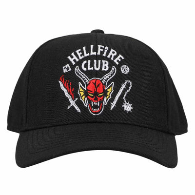 Stranger Things Hellfire Club Pre-Curved Bill Snapback -