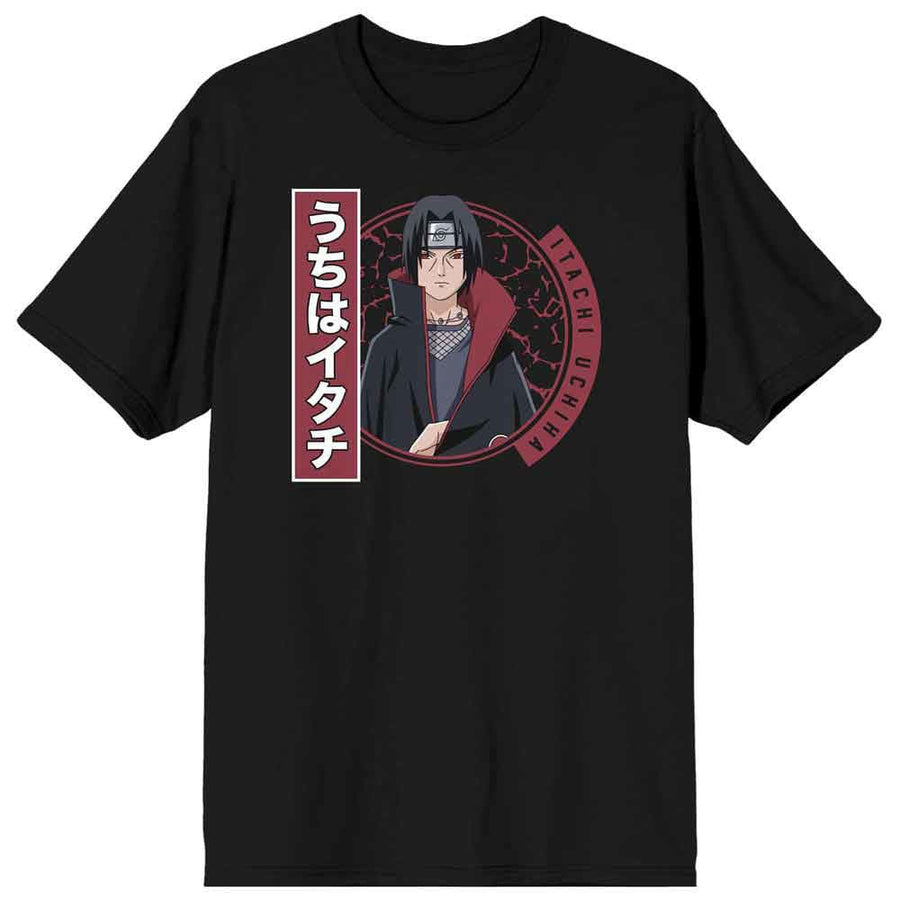 Naruto Itachi Uchiha Kanji Unisex Tee - Clothing - Shirts