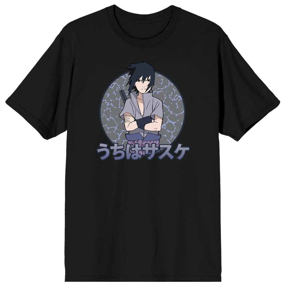 Naruto Sasuke Uchiha Kanji Unisex Tee - Clothing - Shirts