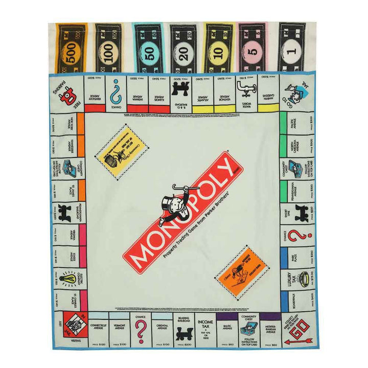 Monopoly Board Tea Towel - Home Decor
