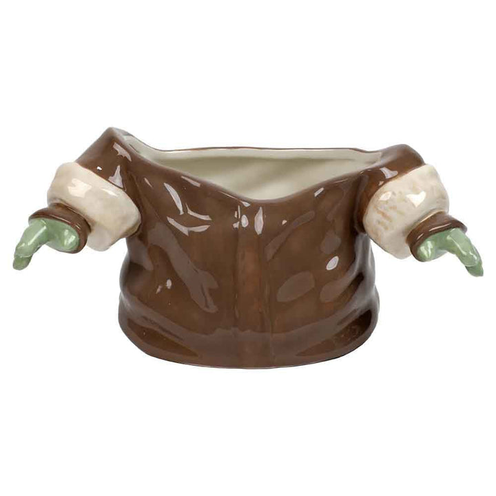 Star Wars The Mandalorian Grogu Sculpted Ceramic Cookie Jar