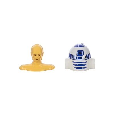 Star Wars R2-D2 & C-3PO Sculpted Ceramic Salt & Pepper Set