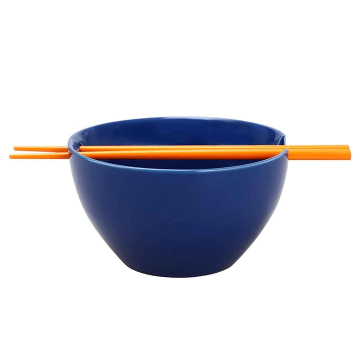Naruto Character Pose Ceramic Ramen Bowl With Chopsticks -