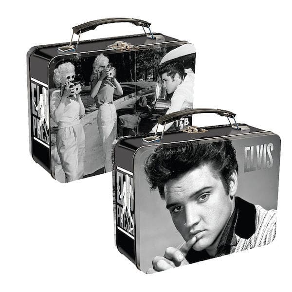 9 Elvis Presley Large Tin Tote - Lunch Box