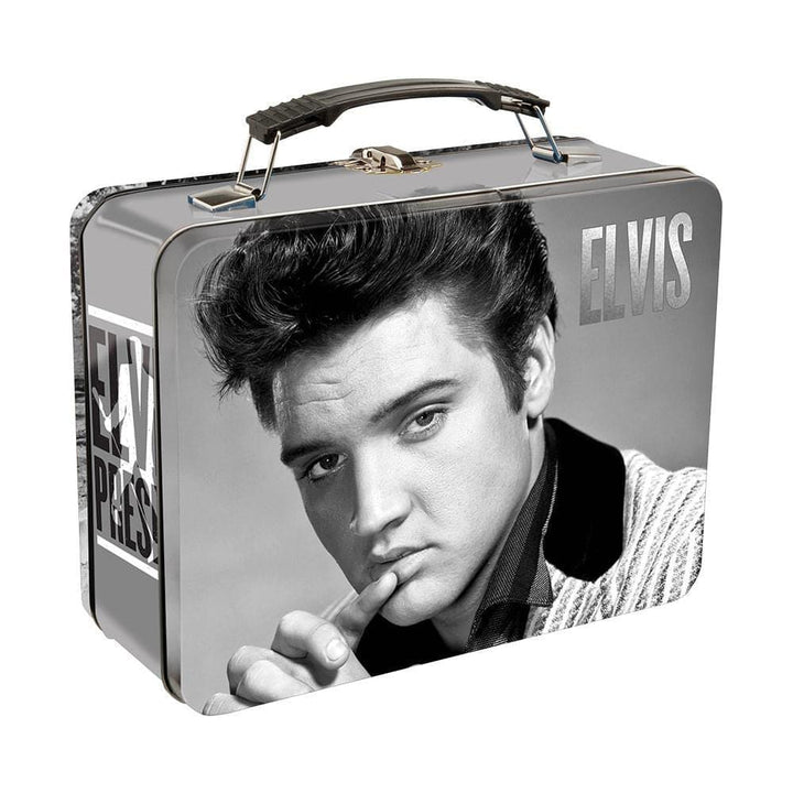 9 Elvis Presley Large Tin Tote - Lunch Box