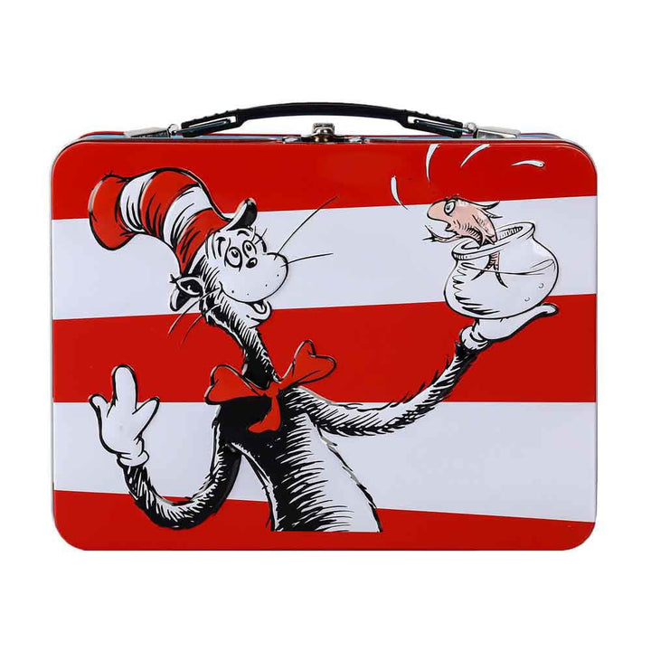 9 Dr. Seuss Cat In The Hat Tin Tote - Lunch Box