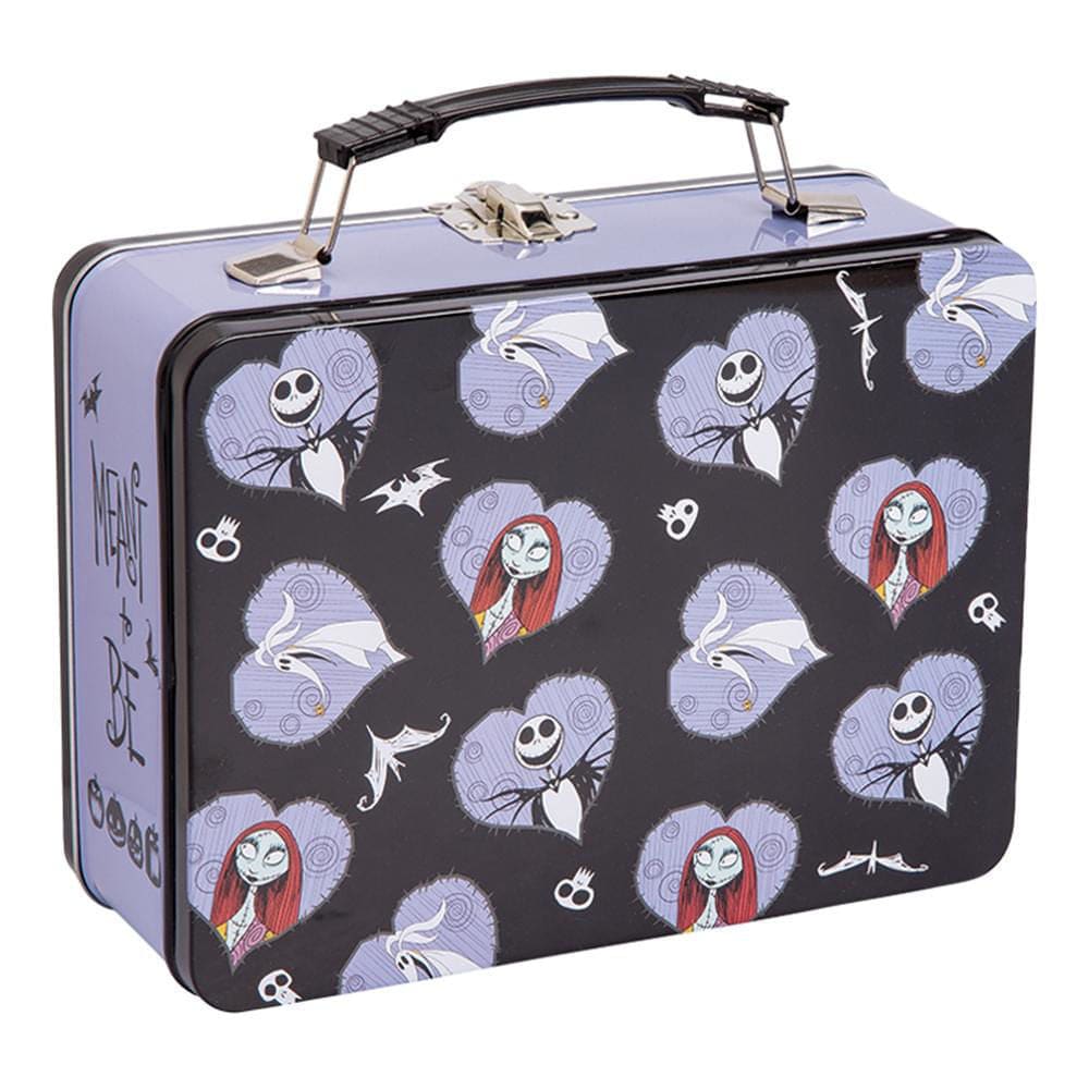9 The Nightmare Before Christmas Jack & Sally Large Tin Tote