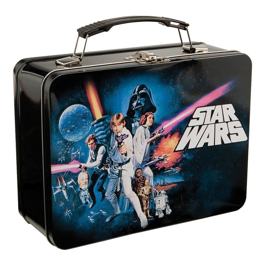9 Star Wars A New Hope Large Tin Tote - Lunch Box