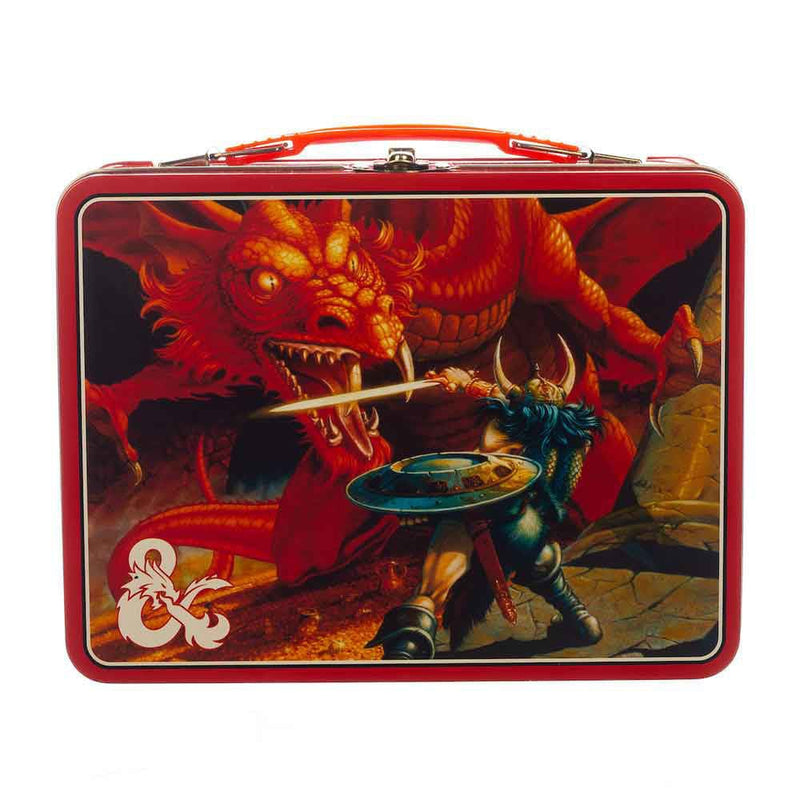 9 Dungeons & Dragons Large Tin Tote - Lunch Box