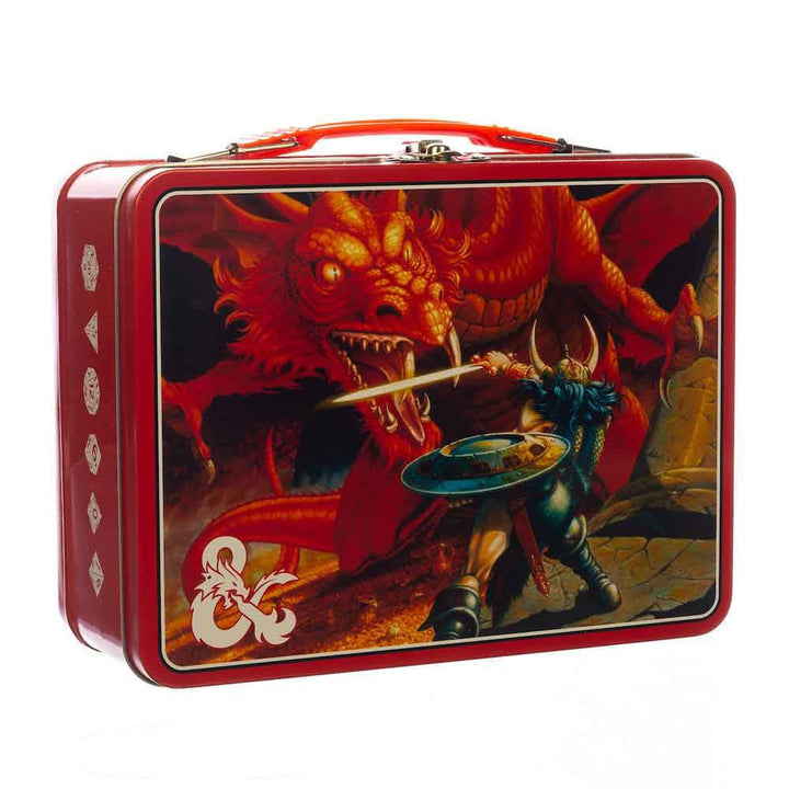 9 Dungeons & Dragons Large Tin Tote - Lunch Box