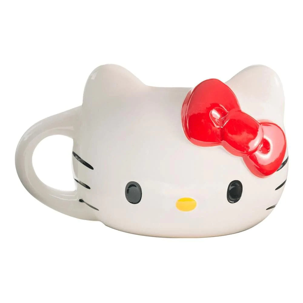 Hello Kitty Sculpted Ceramic Mug - Home Decor - Mugs Coffee 