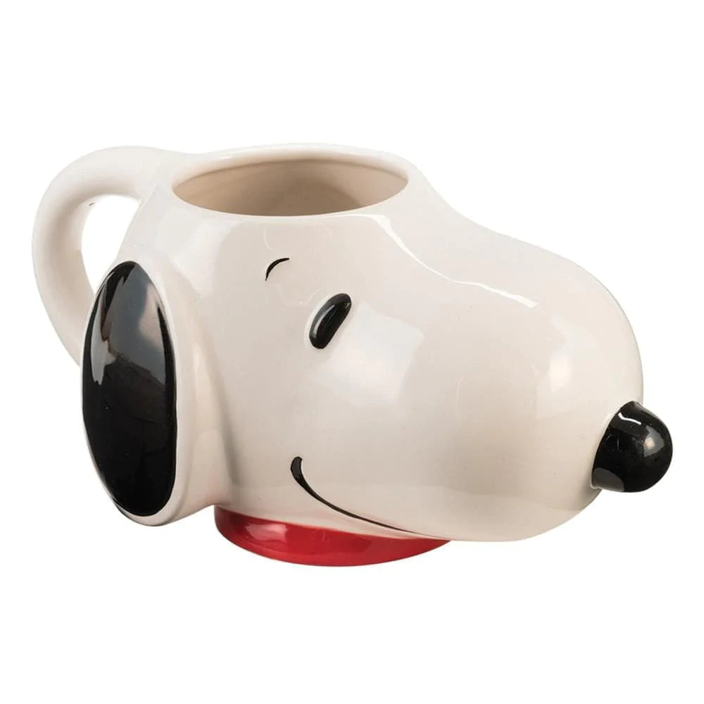 16 oz Peanuts Snoopy Sculpted Ceramic Mug - Home Decor - 