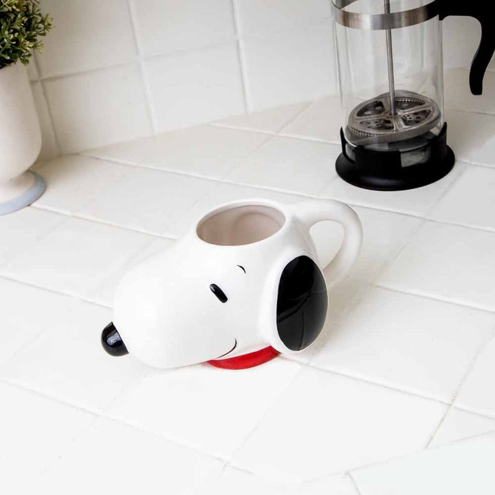 Peanuts Snoopy 19 oz. Sculpted Ceramic Mug - Home Decor -