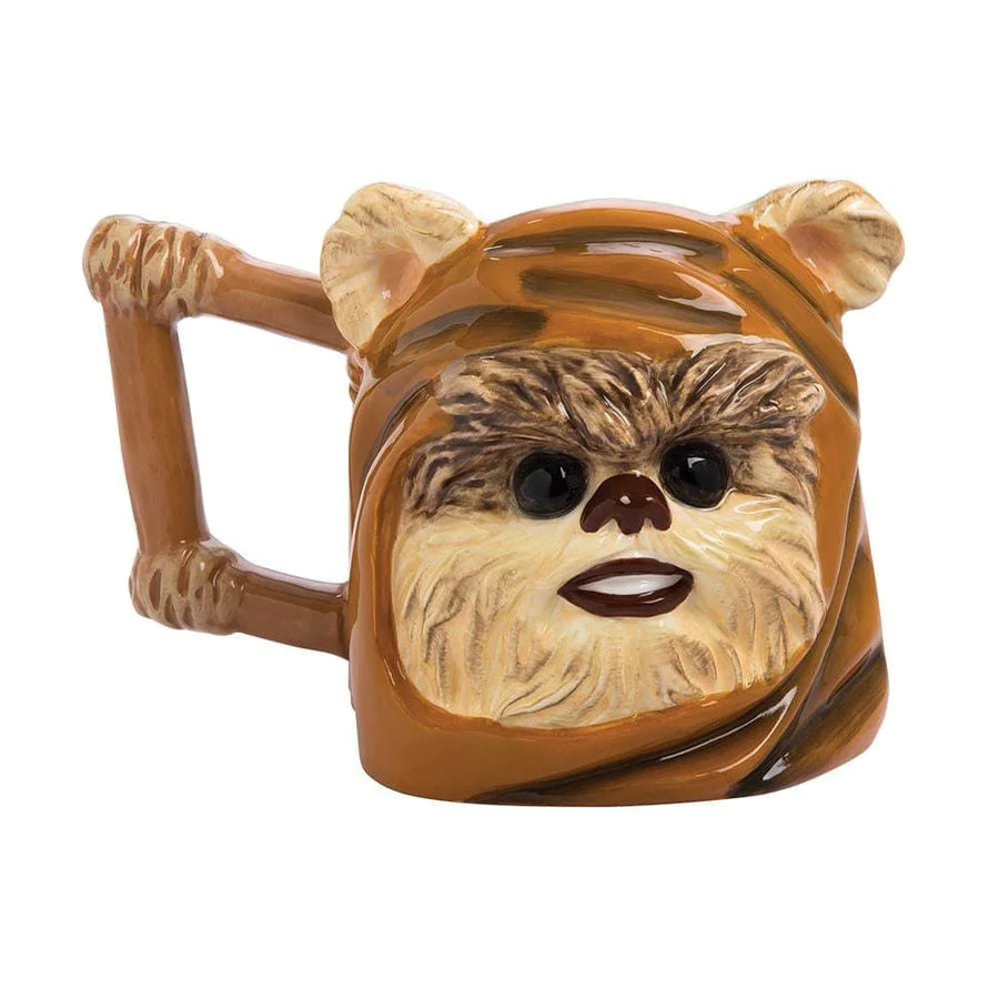 24 oz Star Wars Ewok Premium Sculpted Ceramic Mug - Home 