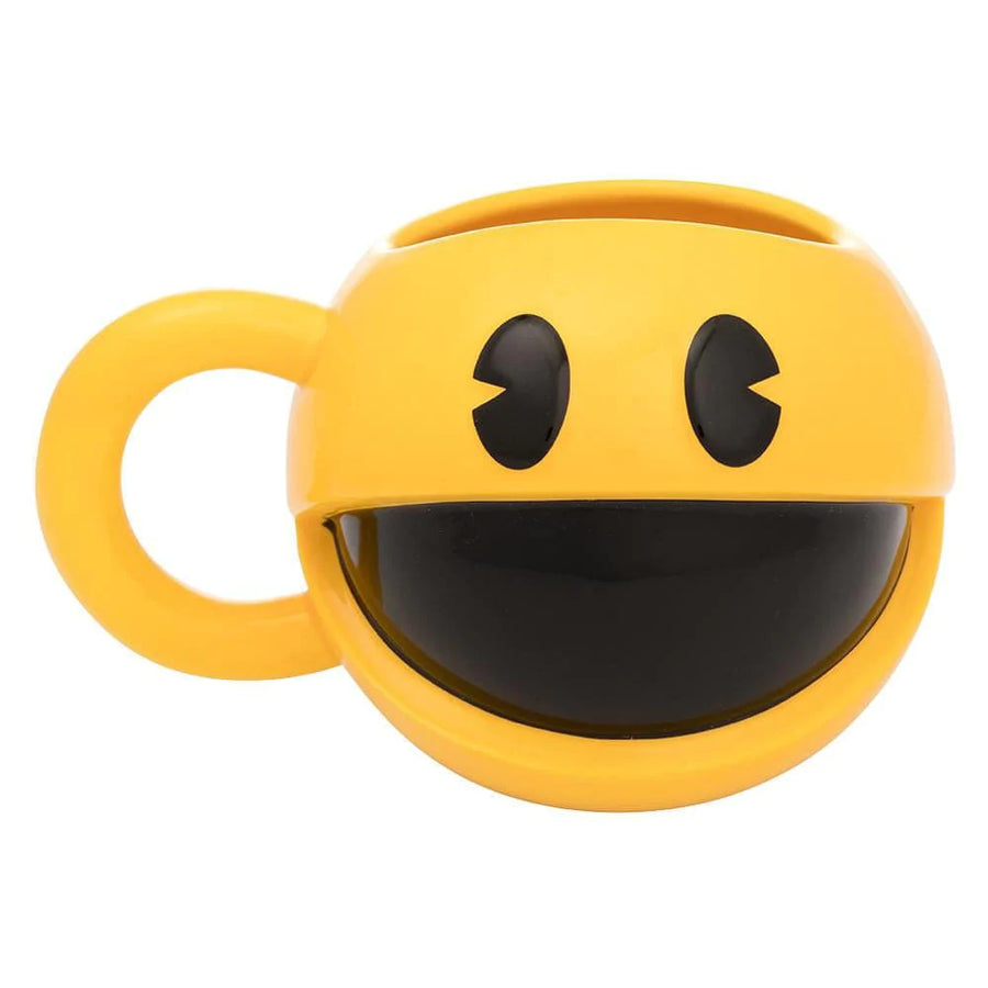 16 oz Pac-Man Sculpted Ceramic Mug - Home Decor - Mugs 