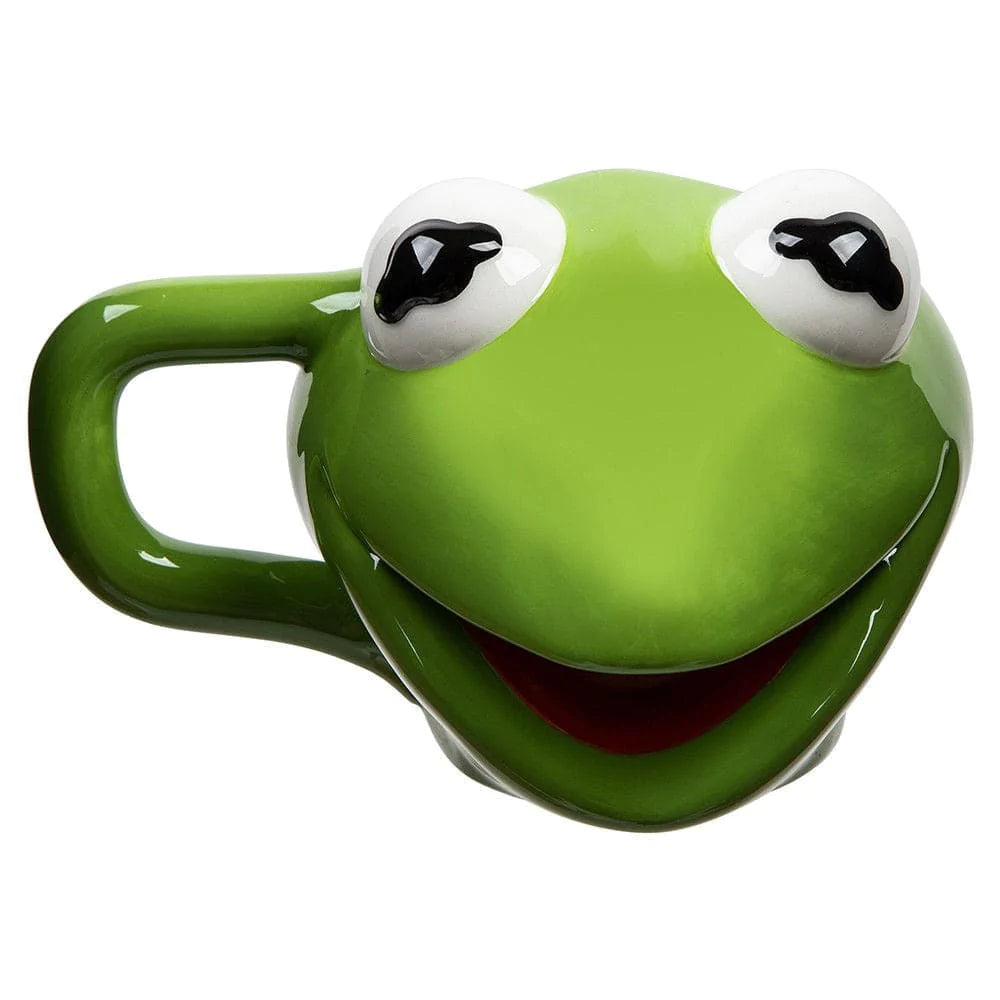 20 oz The Muppets Kermit The Frog Sculpted Ceramic Mug - 