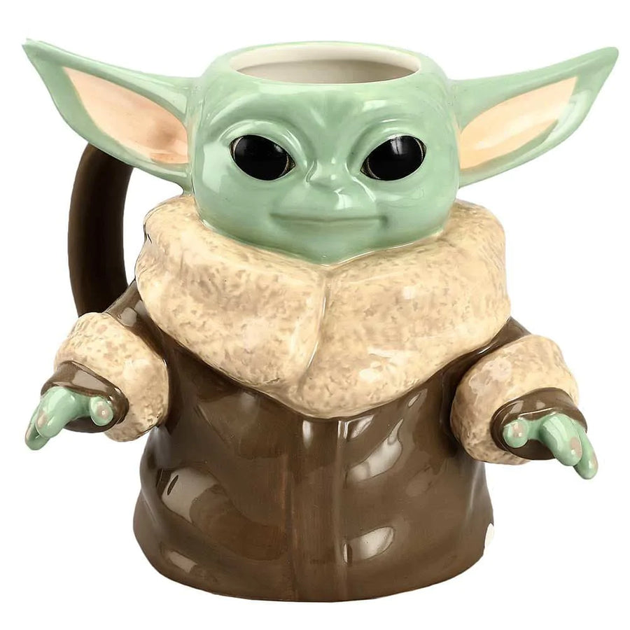 20 oz Star Wars The Mandalorian Grogu Sculpted Ceramic Mug -