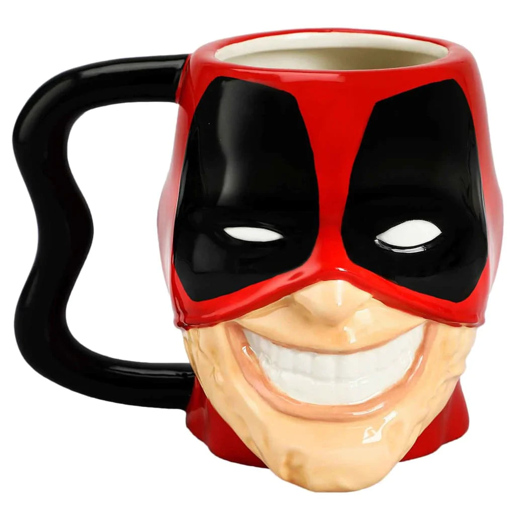 16 oz Marvel Deadpool Sculpted Ceramic Mug - Home Decor - 