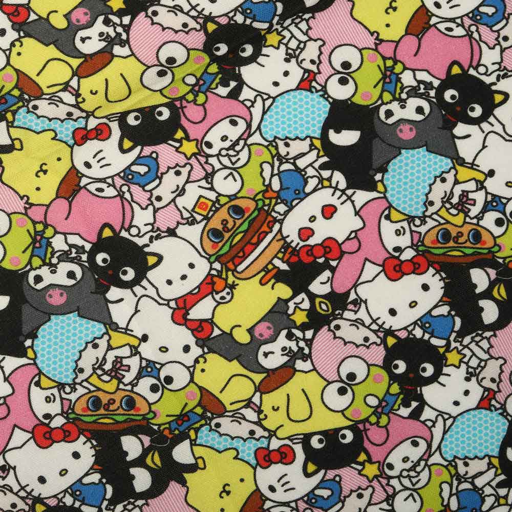 14.5 Hello Kitty Characters Tea Towel - Home Decor - Mugs 