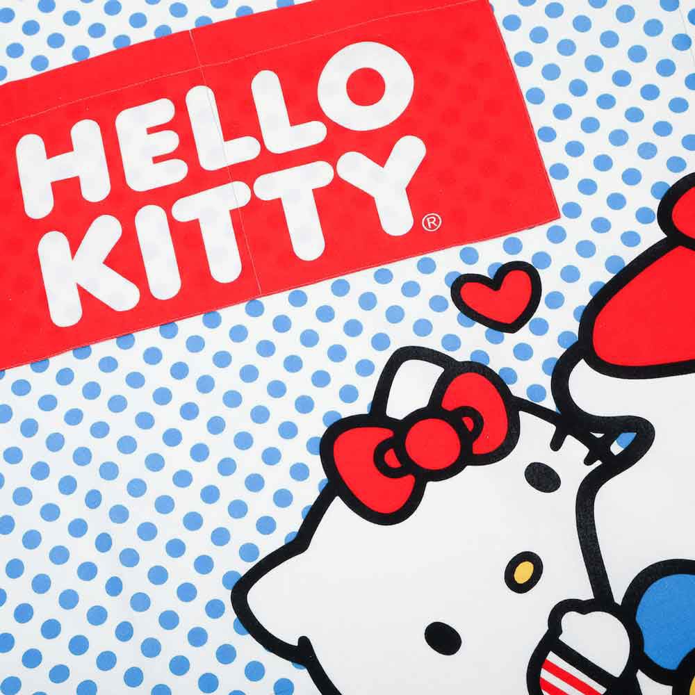 Hello Kitty Blue Dotted Apron - Home Decor - Kitchen & Food