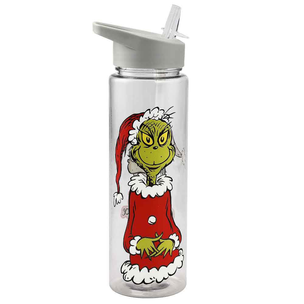 24 oz Dr. Seuss The Grinch Single-Wall Water Bottle - Home 