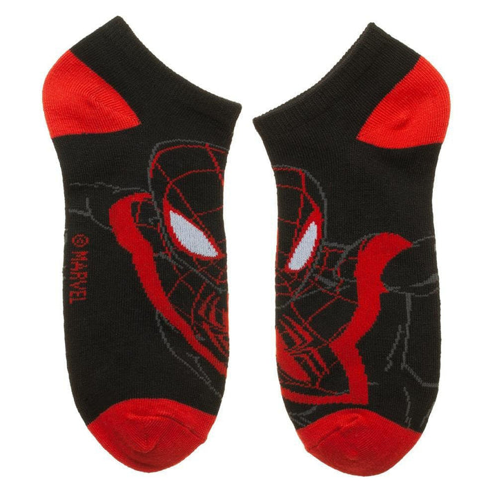 Marvel Miles Morales 5 Pair Ankle Socks - Socks