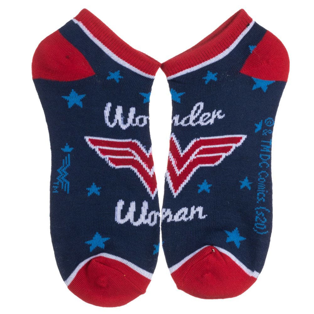 Wonder Woman 5 Pair Ankle Socks - Socks