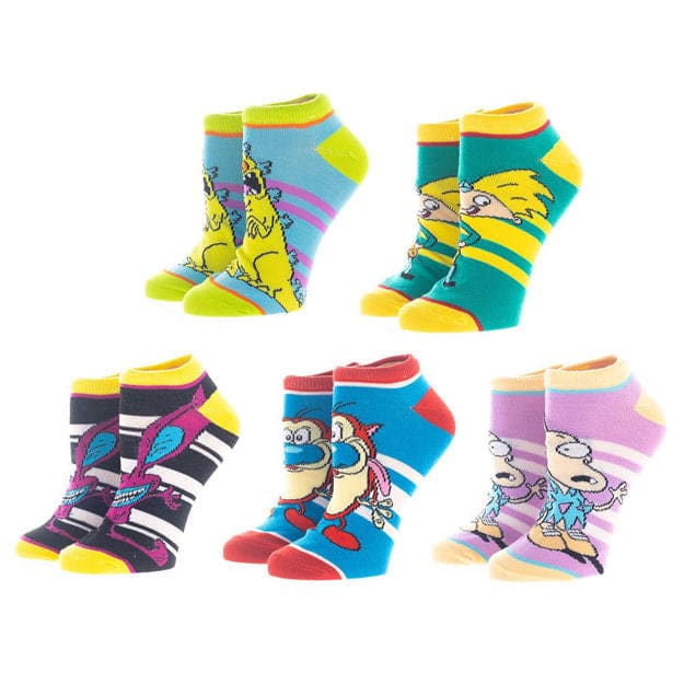 Nickelodeon 5 Pair Ankle Socks - Socks