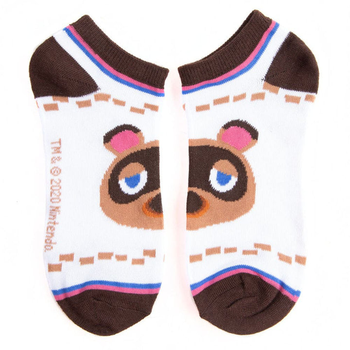 Animal Crossing 5 Pair Ankle Socks - Socks