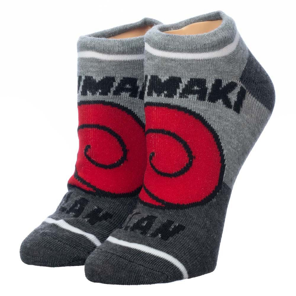 Naruto Colorblock 5 Pair Ankle Socks - Socks