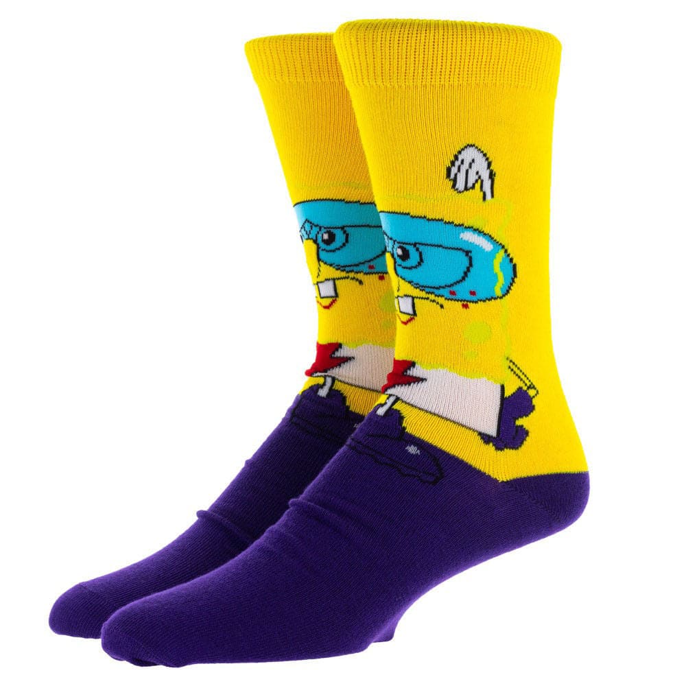 Spongebob Heroes 5 Pair Crew Socks - Socks