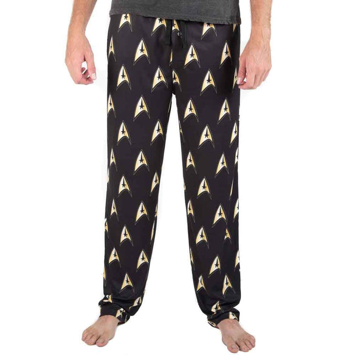 Star Trek Enterprise Logo Sleep Pants - Clothing - Sleepwear