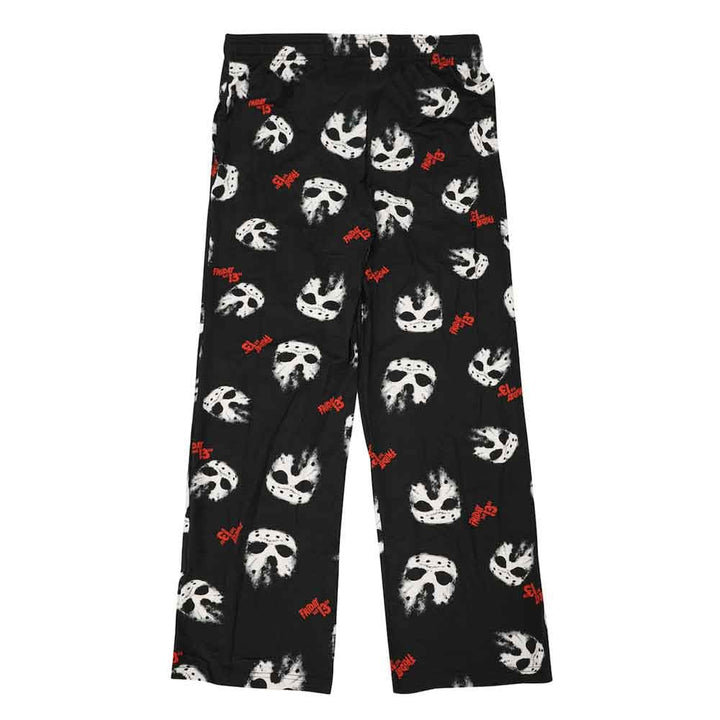 Friday the 13th Jason Mask AOP Sleep Pants - Clothing -
