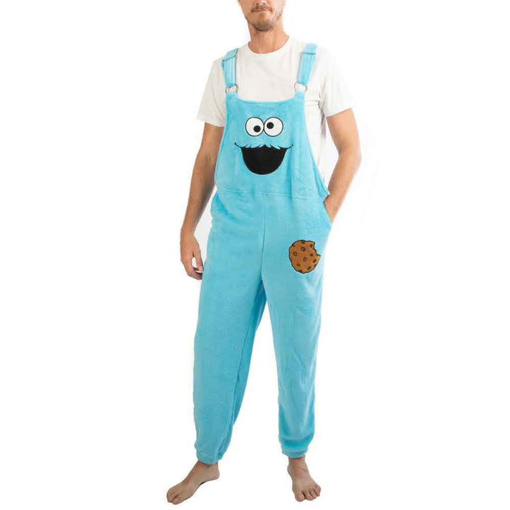 Sesame Street Cookie Monster Lounge Jammerall - Clothing -