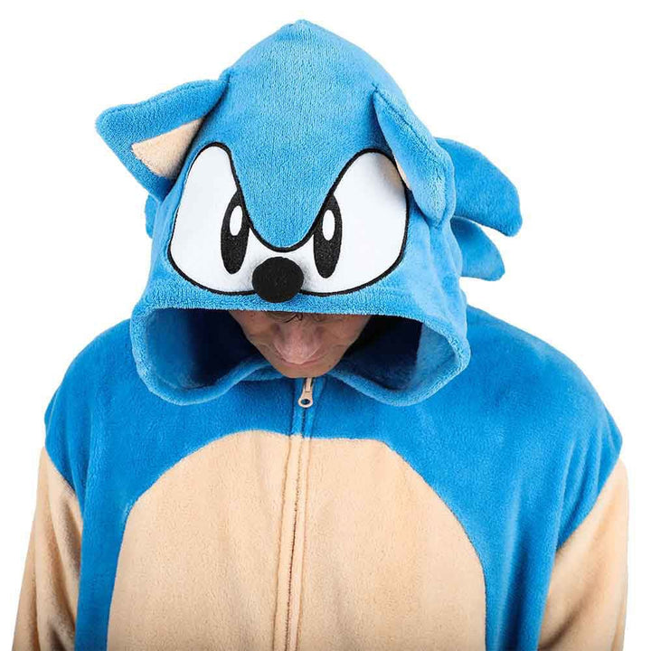 Sonic The Hedgehog Cosplay Unisex Union Suit - Adult Unisex