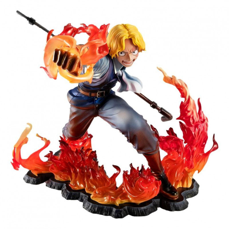 MegaHouse - One Piece Portrait Of Pirates Sabo Fire 1st Ihrnc PVC Figure Limited