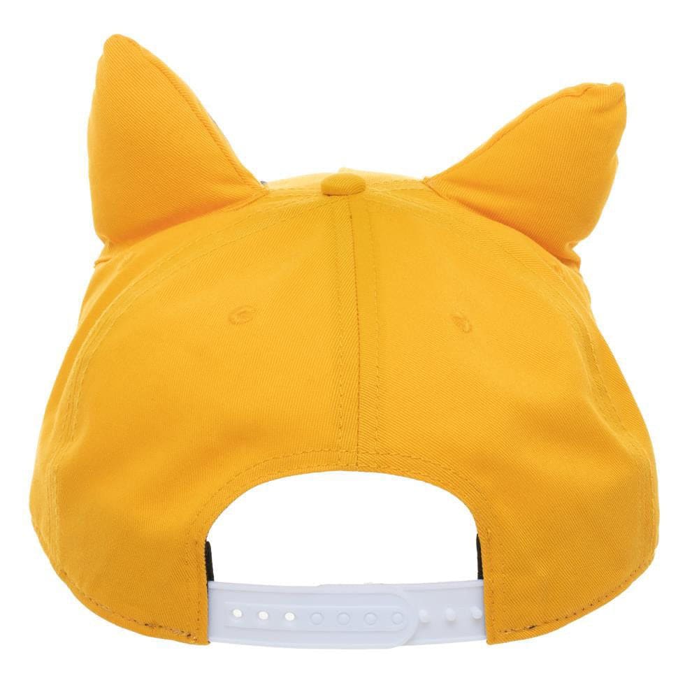Sonic Tails Big Face Flat Bill Snapback - Clothing - Hats 