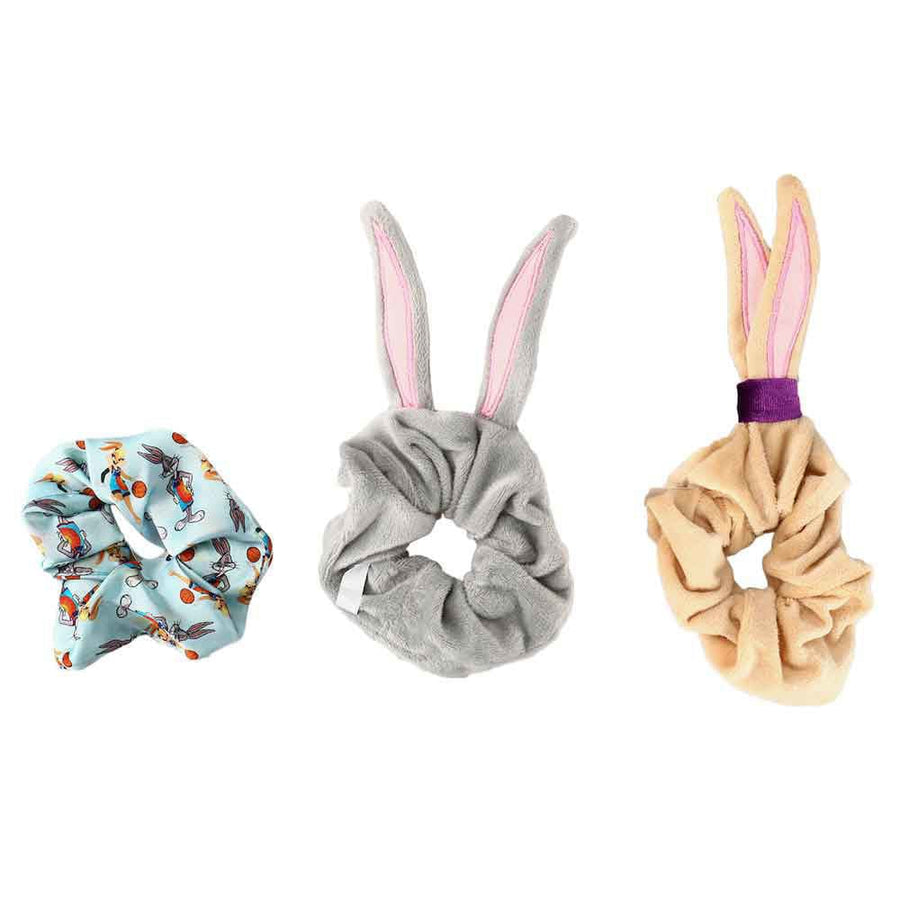 Space Jam A New Legacy Bugs Bunny & Lola Scrunchies (3-Pack)